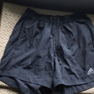 Adidas 5 inch athletic shorts third picture depicts color best